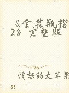 《金花瓶楷梅花2》完整版