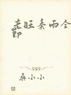 老旺秦雨全部章节