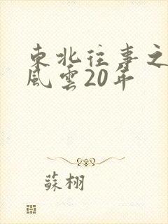 东北往事之黑道风云20年