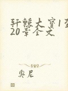 轩辕大宝1至720章全文