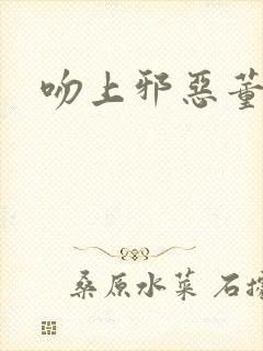 吻上邪恶董事长封面