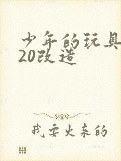 少年的玩具1一20改造