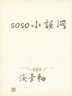 soso小说网