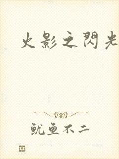 火影之闪光封面