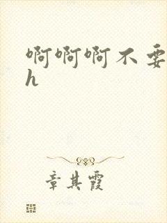 啊啊啊不要小说h