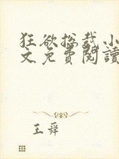 狂欲总裁小说全文免费阅读