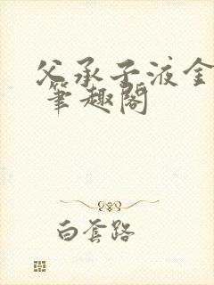 父承子液金银花 笔趣阁