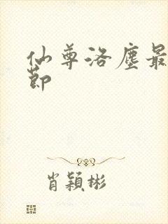 仙尊洛尘最新章节封面