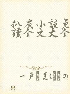 扒灰小说免费阅读全文大全封面