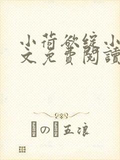 小荷欲绽小说全文免费阅读笔趣阁封面