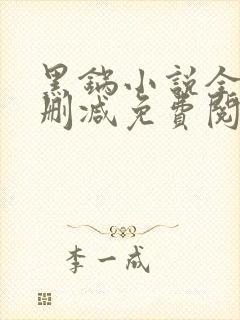 黑锅小说全文无删减免费阅读