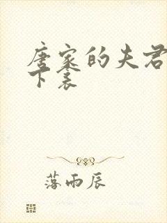 唐家的夫君们帘下衾