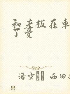 和老板在车里做了爱