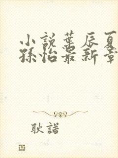 小说叶辰夏若雪孙怡最新章节封面