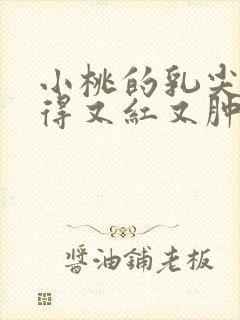 小桃的乳尖被吸得又红又肿