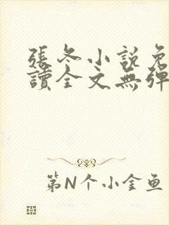 张冬小说免费阅读全文无弹窗封面