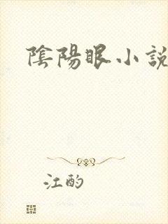 阴阳眼小说