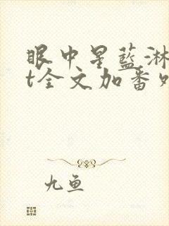 眼中星蓝淋txt全文加番外