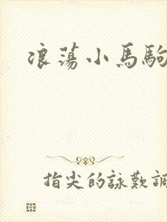 浪荡小马驹