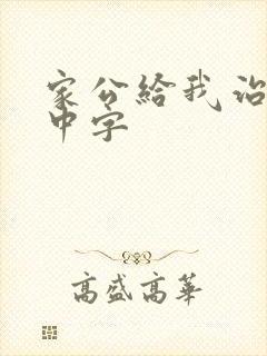 家公给我治疗5中字封面