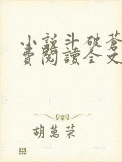 小说斗破苍穹免费阅读全文无窗口