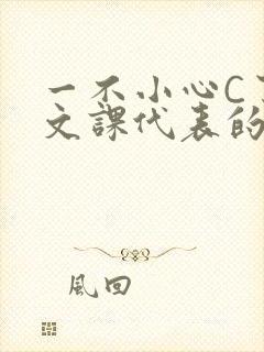 一不小心C了语文课代表的故事