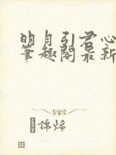 明月引君心小说笔趣阁最新章节更新封面