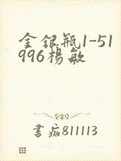 金银瓶1-51996杨敏