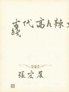 古代高h辣文在线