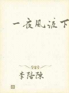 一夜风流下载