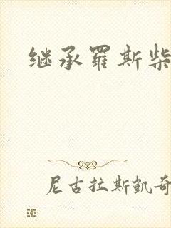 继承罗斯柴尔德封面