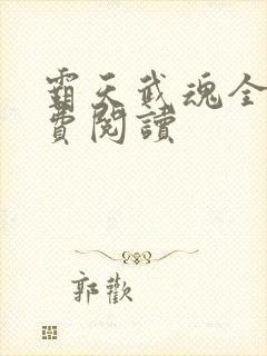 霸天武魂全文免费阅读封面