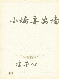 小娇妻出墙记
