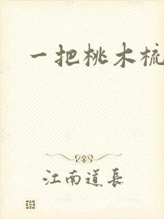 一把桃木梳封面