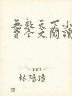 无敌天下小说免费全文阅读下载封面