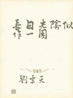 长日光阴似箭乱作一团封面