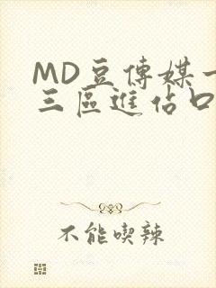 MD豆传媒一二三区进站口