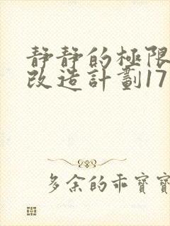 静静的极限自我改造计划17