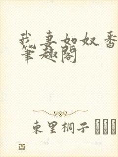 我妻如奴番外篇笔趣阁