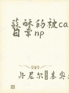 苏酥的被cao日常np封面