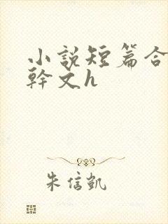 小说短篇合集高干文h