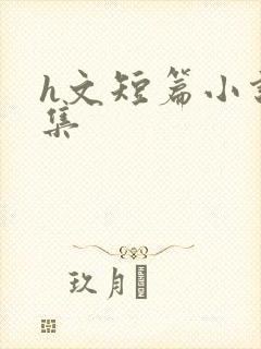 h文短篇小说合集封面