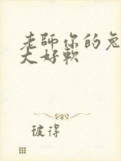 老师你的兔子好大好软封面