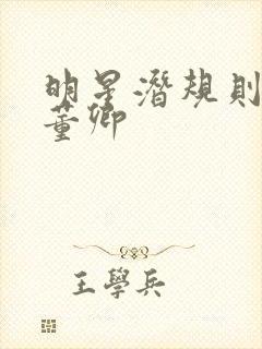 明星潜规则之皇董卿