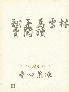 翻手为云林云免费阅读