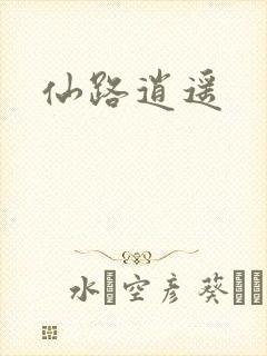 仙路逍遥封面