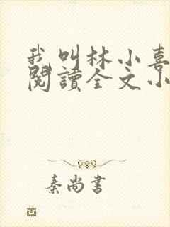 我叫林小喜免费阅读全文小说