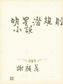 明星潜规则之皇 小说