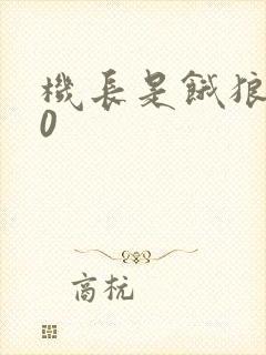 机长是饿狼第10封面