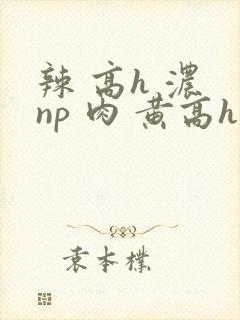 辣 高h 浓 np 肉 黄高h